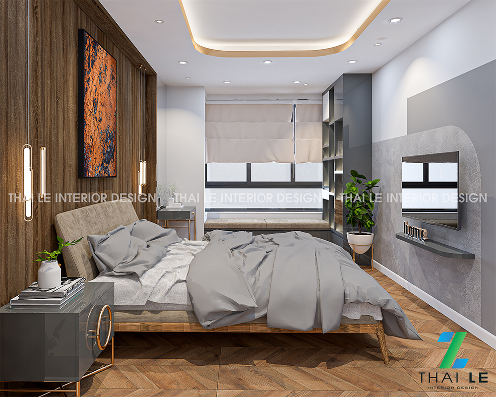 Thiết kế nội thất căn hộ The Peak Midtown Q7 - 115m2